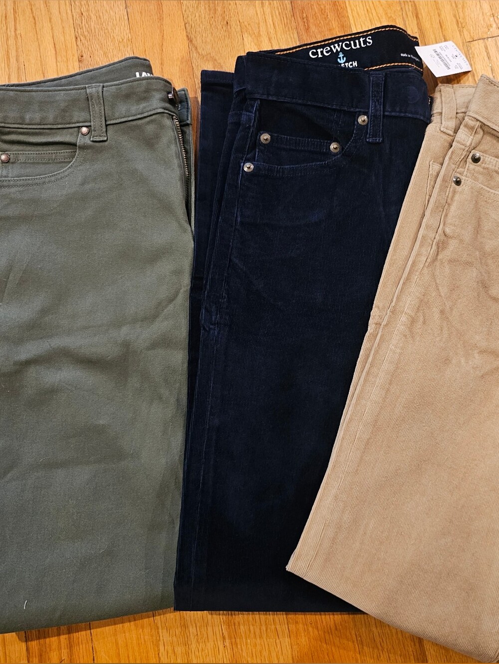 NWT Crewcuts/Lands' End Boy Pants